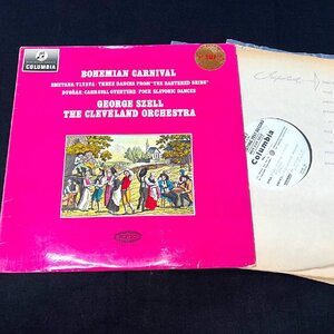 ★レコード RARE 片面TEST PRESSING 2LP 英Columbia セル クリーヴランド管 スメタナ モルダウ George szell Cleveland Orchestra