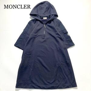 【現行☆極美品】MONCLER ワンピース ドレス VESTITO ネイビー