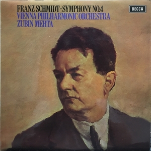 DECCA SXL-6544 メータ フランツ・シュミット:交響曲第4番 初出 / Mehta Franz Schmidt:Symphony No.4