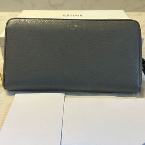 セリーヌ　CELINE 財布　長財布　ラウンドファスナー　レディース