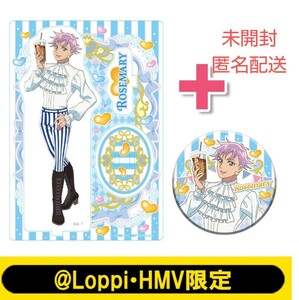 即決有 HMV Loppi 限定 ローズマリー アクリルスタンド ＋ 缶バッジ デリシャスパーティプリキュア ローソン マリちゃん アクスタ 未開封