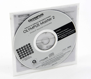 OLYMPUS Master2 Software for Editing & Managing Images VS699601 205/206 CD-ROM Windows Macintosh 中古 ディスクのみ