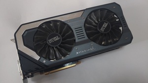 ジャンク　Palit GeForce GTX 1080TI 11GB JETSTREAM風 グラフィックボード 本体のみ