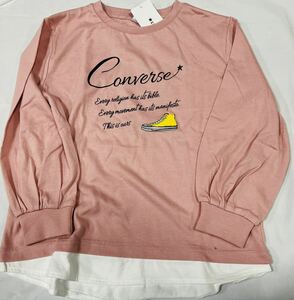 ★5653*激安sale!!新品 こども服/ベビー服 　長袖Tシャツsize140　1枚★★CONVERSEコンバース