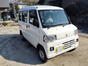 三菱自動車、ミニキャブミーブ（型式：ZAB-U67V/原動機型式:Y4F1)、初度検索年月H26.2月、車検満了日令和8年6月5日、定員4名、16kwh