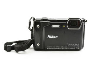 ★☆Nikon ニコン COOLPIX W300 コンパクトデジタルカメラ デジカメ ブラック #642☆★