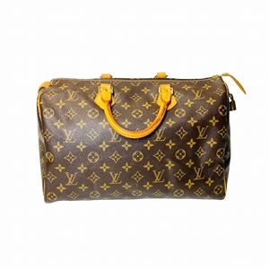 LOUIS VUITTON ルイヴィトン スピーディ35　モノグラム PVC ボストンバッグ ブラウン A-6719