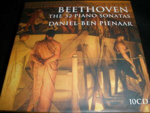 新品 10CD ベートーヴェン ピアノ・ソナタ 全集 ピエナール 悲愴 月光 熱情 テンペスト ハンマー Beethoven Piano Sonatas Compete Pienaar