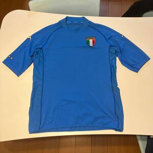 2002日韓ワールドカップ Kappa ITALIA サッカー イタリア代表 ユニフォームサイズL