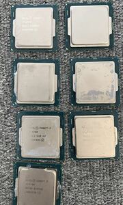 Intel インテル CORE i7 6700 7700 CPU 中古　7個セット