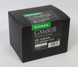 新品！富士フイルム　GX680Ⅲ用　GX Ｍ65mmF5.6　　