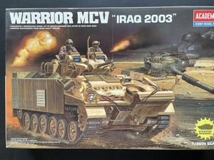 アカデミー 1/35 イギリス陸軍 ウォーリアーMCV キット 未組立内袋未開封品 