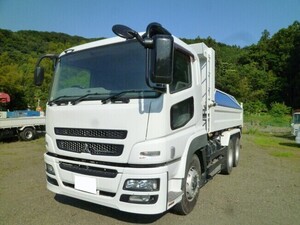 ダンプ車 三菱ふそう スーパーグレート QKG-FV50VX 2015年 257,000km 【管理番号：ED-4691】H27