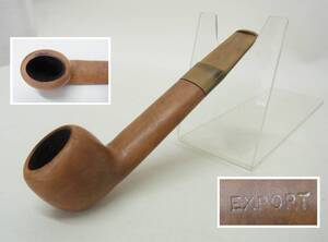 【EE】英国製 EXPORT パイプ☆ボウル オーバル 楕円 喫煙具 MADE IN ENGLAND PIPE vintage ヴィンテージ 中古 現状 60