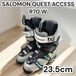 美品サロモン スキーブーツ 23.5cm QUEST ACCESS R70 SALOMON クエストアクセス