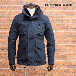 1円/秋冬/G-STAR RAW/XXSサイズ/ミリタリー調ブルゾン MODULAR 2IN1 HUNTING FIELD JKT D17609-A577 ライナー付 新品/紺/ネイビー/jh226/