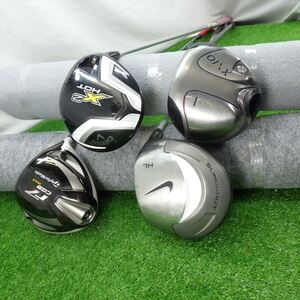 （A607）レディースドライバー各種4本セット 　　Callaway　DUNLOP　Taylormade　NIKE