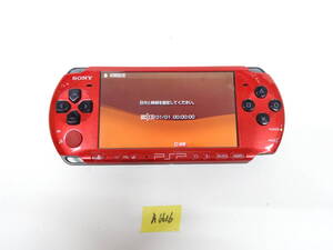 SONY プレイステーションポータブル PSP-3000 動作品 本体のみ　A6616