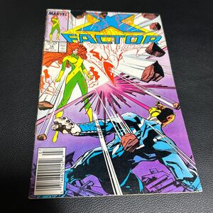 1987年　リーフ アメコミ　X-FACTOR 　X-ファクター　　#18 JULY MARVEL COMICS アメコミリーフ