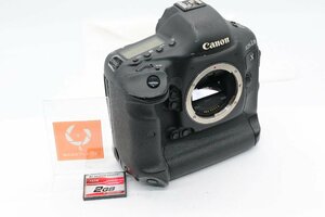 【実用品/動作品/訳あり】キャノン CANON EOS-1D X（シャッター回数187256、バッテリー、メモリーカード付、充電器欠品）★＃3777