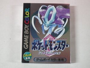 70183■未使用品 GB ポケットモンスター　クリスタルバージョン　ゲームボーイカラー専用