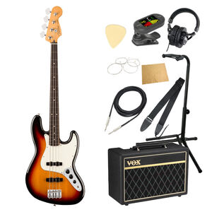 Fender フェンダー Player II Jazz Bass RW 3TS エレキベース ジャズベース VOXアンプ付き 入門10点 初心者セット