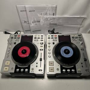 ★オリジナル 7インチ アダプター付き★DENON DN-S3500 CDJ 2台セット ★プラッターが回るCDJ★