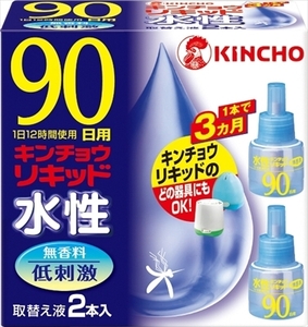 まとめ得 金鳥リキッド９０日替無香 ２Ｐ 大日本除虫菊（金鳥） 殺虫剤・ハエ・蚊 x [4個] /h