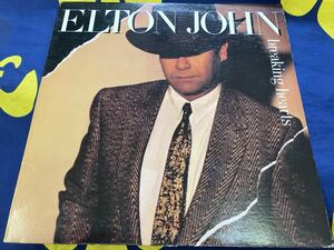 Elton John★中古LP/US盤「エルトン・ジョン～Breaking Hearts」