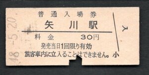 （南武線）矢川駅３０円