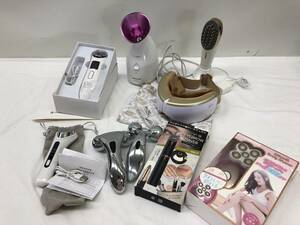 ☆☆【USED】③理美容品 Panasonic スチーマー EH-SA33 myse ヘアケア　アイケア　脱毛器 超音波式器　美顔器　他 セット サイズ80