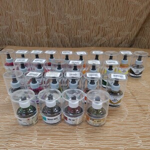 【カラーインク 現状品 まとめ26個】ジャンク NOUVEL DESIGN INK ヌーベル HOLBEIN DRAWING INK 経年保管品 【A9-4】0722