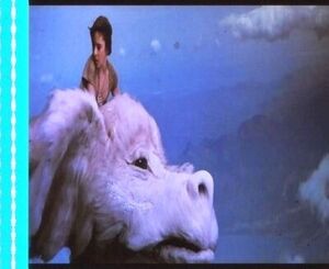 ネバーエンディングストーリー 35mm映画フィルム ファルコン ノアハサウェイ アトレーユ リマール ◆連続５コマ THE NEVERENDING STORY