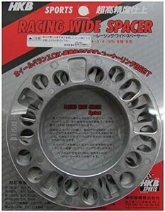  SPORTS ホイールスペーサー4穴5穴兼用 P.C.D.100114.3 3mm 4枚入HKWS3