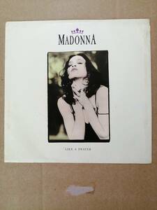 【米オリジナル7”】Madonna Like A Prayer / Act Of Contrition マドンナ　ライク・ア・プレイヤー