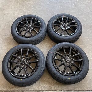 【G-SPEED G02】155/65R14◆グッドイヤーEG02◆新品4本セット◆ラパンワゴンRミラスペーシアギア N-BOX タント ウェイクムーヴ