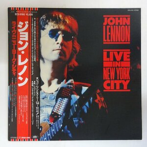 11205278;【美盤/帯付き】John Lennon / Live In New York City