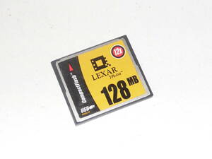 動作保証！LEXAR CFカード 128MB