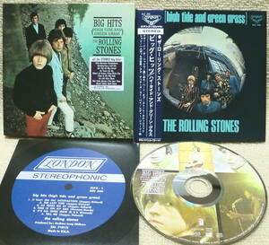 即決！【2点で送料無料】●SHM-CD＋当時の日本盤復刻ジャケも ローリング・ストーンズ Rolling Stones Big Hits US版 紙ジャケ復刻 プロモ