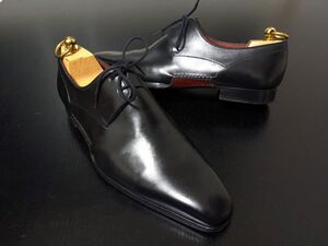 マグナーニ 41 Magnanni オパンケ製法 ２アイレット プレーントゥ ドレスシューズ 黒 9687