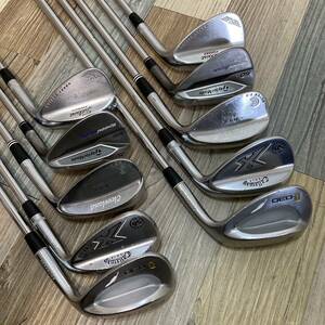 ウェッジ１０本セット FOURTEEN Callaway Cleveland TaylorMade Titleist 管理番号O-1178