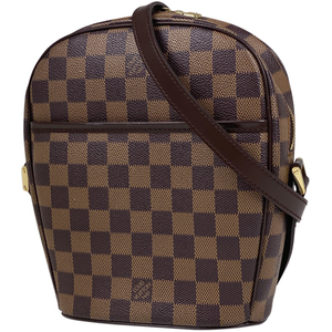 ルイ・ヴィトン Louis Vuitton イパネマ PM 斜め掛け ショルダーバッグ ダミエ ブラウン N51294 レディース 【中古】