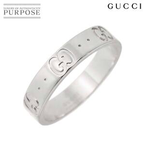 グッチ GUCCI アイコン #10 リング K18 WG ホワイトゴールド 750 指輪 Icon Ring 90248316