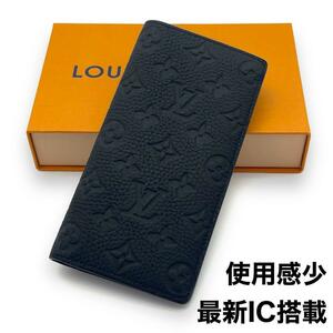 【超極美品】現行モデル 使用わずか LOUIS VUITTON ルイヴィトン トリヨンレザー ポルトフォイユ ブラザ 長財布