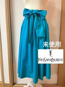 未使用◇YVES SAINT LAURENT◇イヴ サンローラン◇フレアスカート