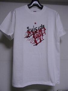 即決★新品バンドＴシャツ★スーサイド★SUICIDE★ホワイトボディ★S/M/Lサイズ対応可能