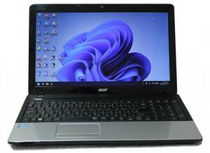 フルスペック！★acer E1-571 core i5 メモリ8GB 新品SSD240GB Win11 15.6’ カメラ ブルーレイ　office2021★バッテリ－新品　　管0601