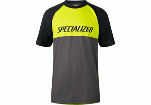 送料無料★未使用新品★スペシャライズド★Specialized★MTBジャージ★ENDURO GROM JERSEY SHORT SLEEVE YOUTH★ハイパーグリーン★子供用M