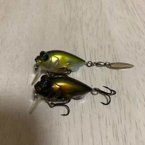 t★Megabass メガバス ベビーグリゼロ BABY GRIFFON ZERO ベビーグリフォンゼロ セット「PMアユ タマムシ」渓流 エリアトラウト管釣り等に