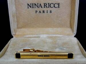 ◎№4565◎■USED並品■ニナリッチ【NINA RICCI】【ゴールド】■ネクタイピン♪